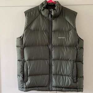 Hi Tec Grey Puffer Winter Vest, size M